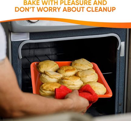 ভালো দাম তাপরোধী ননটক্সিক সিলিকন বেকিং ট্রে কুকি প্যান বহুমুখী অনলাইন
