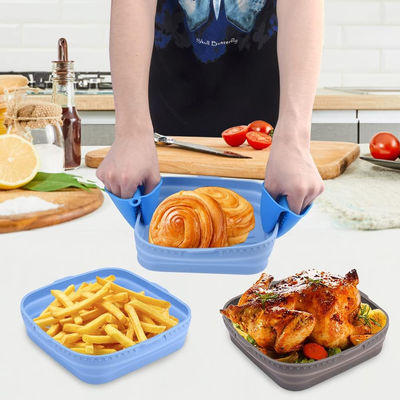 ভালো দাম মাইক্রোওয়েভযোগ্য সিলিকন বেকিং ট্রে কেক মোল্ড গন্ধহীন ব্যবহারিক অনলাইন