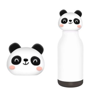 ভালো দাম 16 Ounce Insulated Stainless Steel Water Bottle with Detachable Soft Animal Head for Kids and Teens অনলাইন