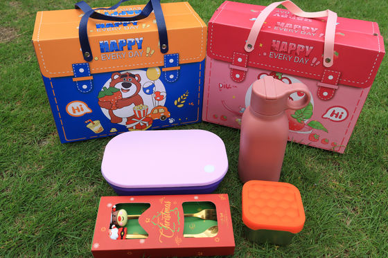 ভালো দাম Christmas Silicone Lunch Gift Set – Foldable Bento Box, Stainless Steel Water Bottle, Food Storage Bag & Festive Cutlery | Eco-Friendly Holiday Tableware Bundle অনলাইন