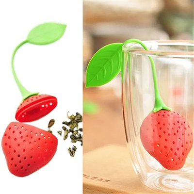 লাইটওয়েট সিলিকন চা ছাঁকনি Infuser মাল্টিকালার ক্ষতিকারক