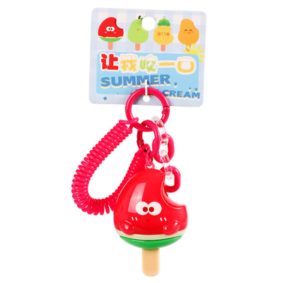কার্টুন কীচেইন সেট নরম স্পর্শ ফল দুল Key Ring for Kids Party Favour স্কুল এবং অফিস