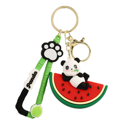 ভালো দাম লেডি গার্ল মিষ্টি নরম পান্ডা Keychain Charms উপহার পশু গাড়ী Key Pendant অনলাইন