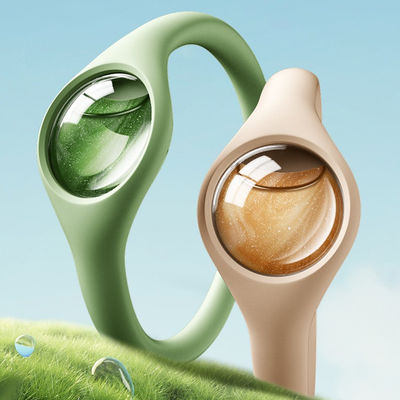 পুনরায় ব্যবহারযোগ্য সিলিকন মশা প্রতিরোধক ব্রেসলেট