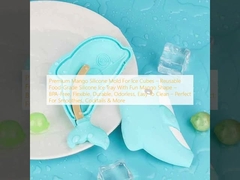 প্রিমিয়াম আম সিলিকন মোল্ড আইস কিউব-এর জন্য – পুনরায় ব্যবহারযোগ্য খাদ্য-গ্রেড সিলিকন আইস ট্রে মজাদার আমের আকারে – BPA-মুক্ত, নমনীয়, টেকসই, গন্ধহীন, পরিষ্কার করা সহজ – স্মুদি, ককটেল এবং আরও অনেক কিছুর জন্য উপযুক্ত